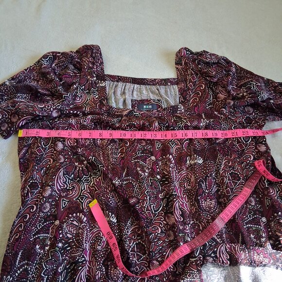 Maeve Purple Paisley Maxi Dress - Picture 11 of 12